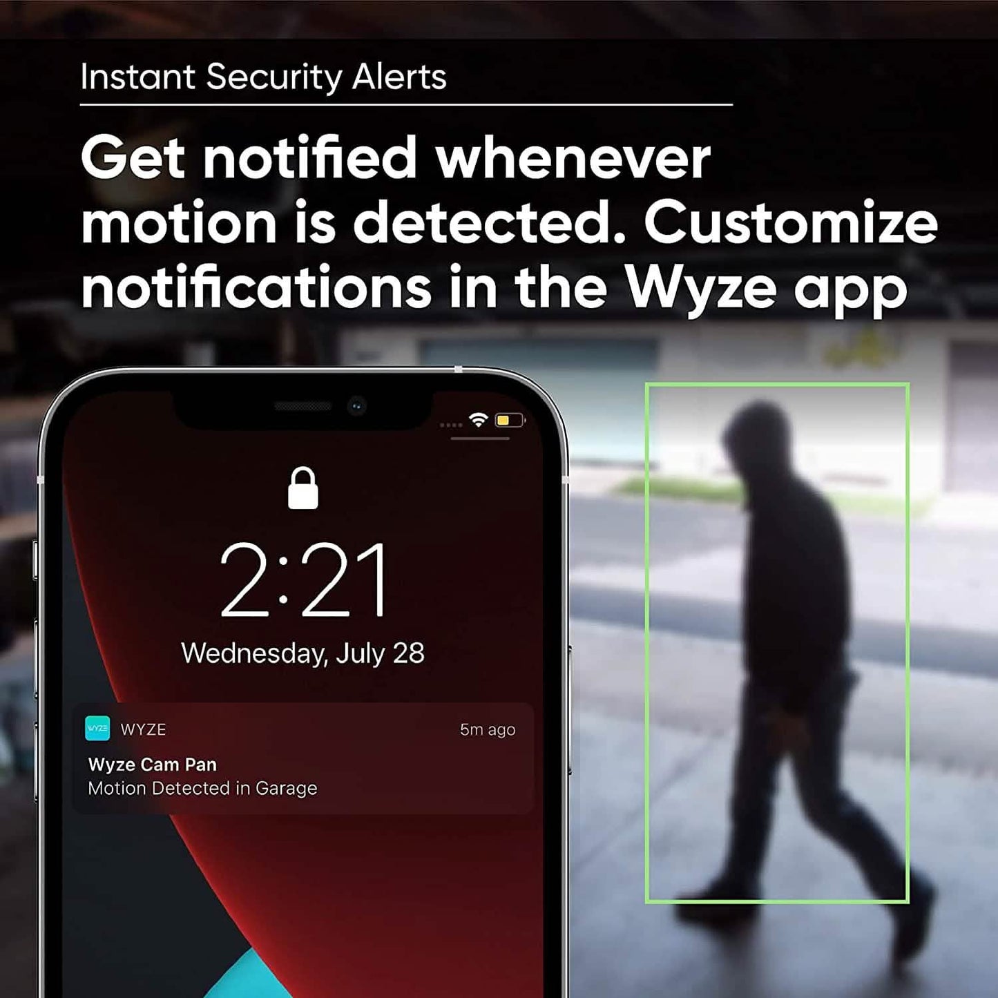 Wyze Cam Pan 1080p WLAN Indoor Smart Home Kamera - WYZECP1 (Generalüberholt)