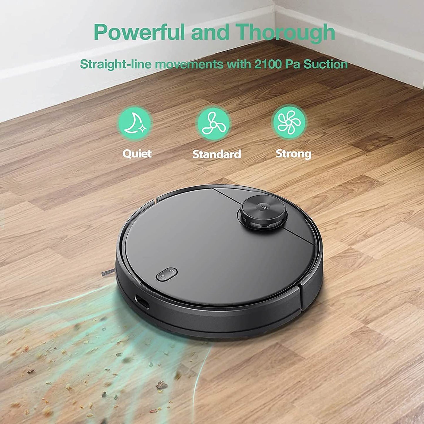 Wyze Saugroboter mit LIDAR-Kartierungstechnologie (Generalüberholt)