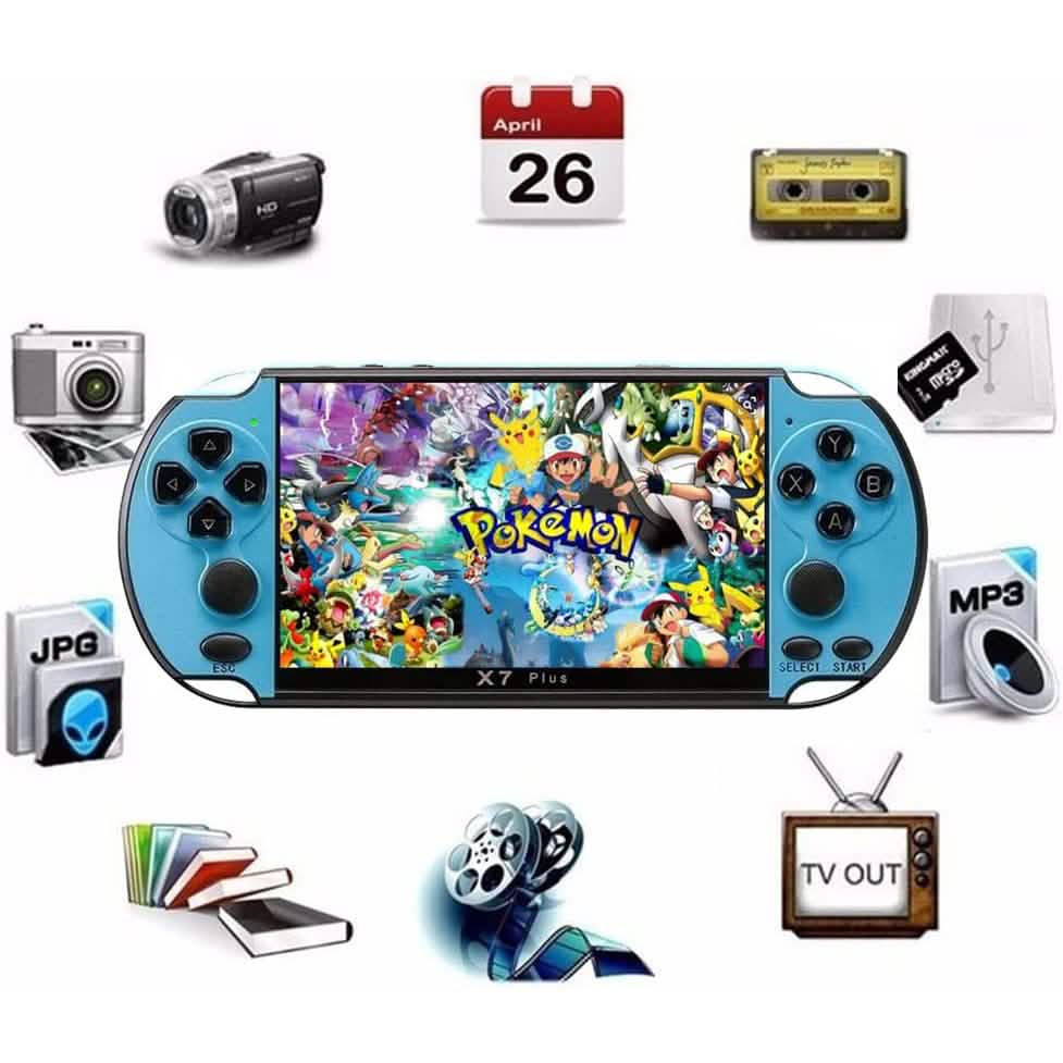 X7Plus Dual-Joystick Tragbare Handheld-Spielkonsole
