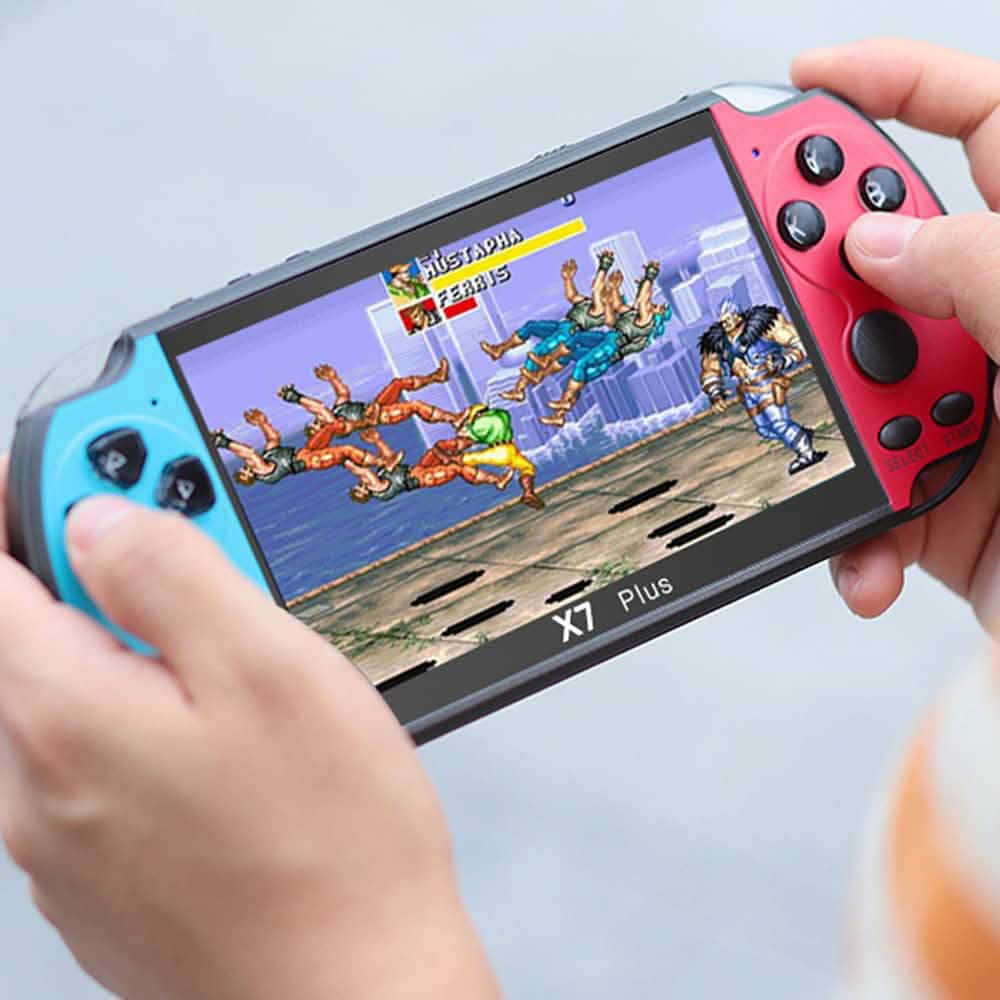 X7Plus Dual-Joystick Tragbare Handheld-Spielkonsole