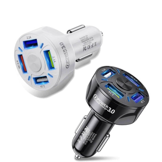XIA LED 4-Port-Schnellladegerät für Autos