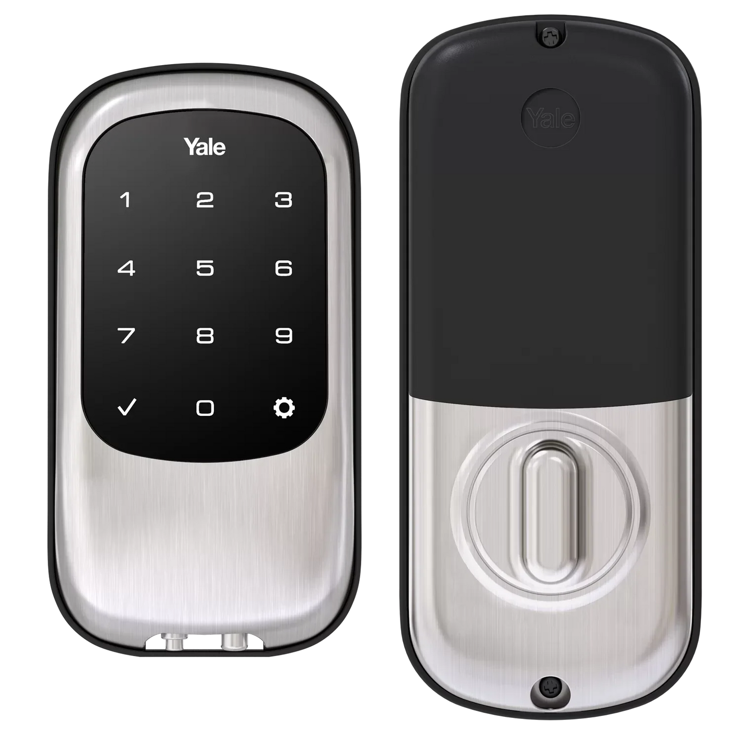 Yale Real Living Keyless Touchscreen Stand Alone Deadbolt Lock mit Z-Wave YRD110-ZW-605