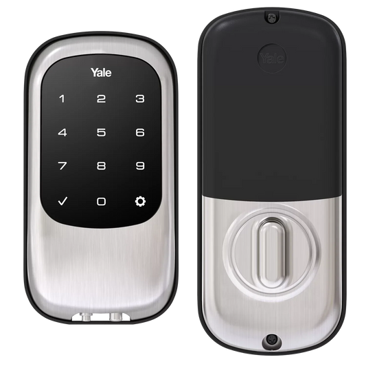 Yale Real Living Keyless Touchscreen Stand Alone Deadbolt Lock mit Z-Wave YRD110-ZW-605