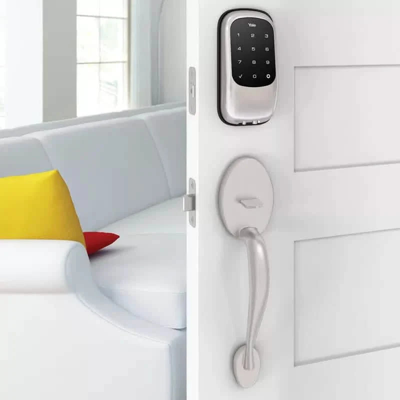 Yale Real Living Keyless Touchscreen Stand Alone Deadbolt Lock mit Z-Wave YRD110-ZW-605