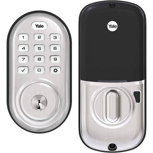 Yale Security Assure Keypad Türschloss Drucktasten YRD210-ZW-605
