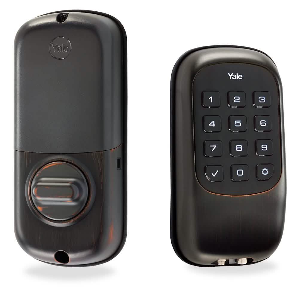 Yale YRD110ZW0BP Riegelschloss mit Tastenfeld B1L YRD110-ZW-US mit Z-Wave