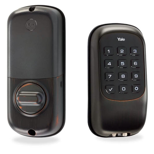 Yale YRD110ZW0BP Riegelschloss mit Tastenfeld B1L YRD110-ZW-US mit Z-Wave