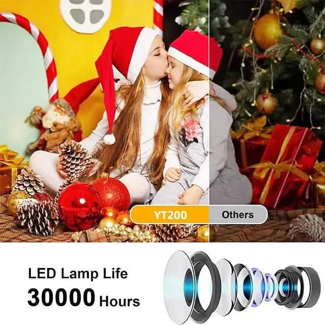 YT200 LED Beamer Mini Handheld