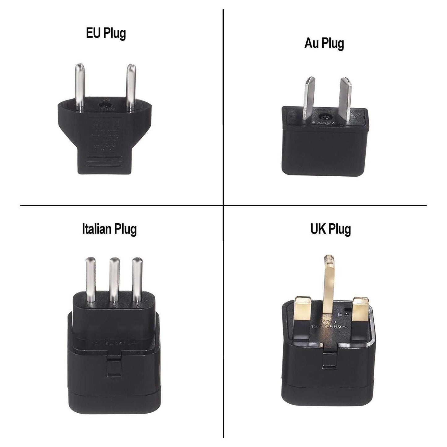 Yubi Power 2 Akku-Kits für GoPro 1280 mAh und Reise-Lade-Kits