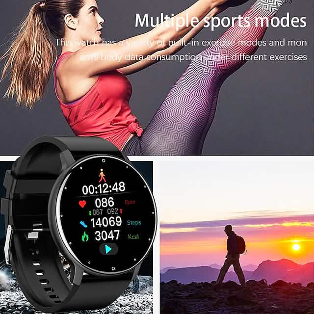 Zl02 Smartwatch 1,28 Zoll Smartwatch Fitness-Laufuhr