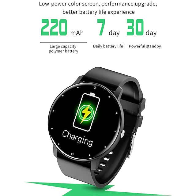 Zl02 Smartwatch 1,28 Zoll Smartwatch Fitness-Laufuhr