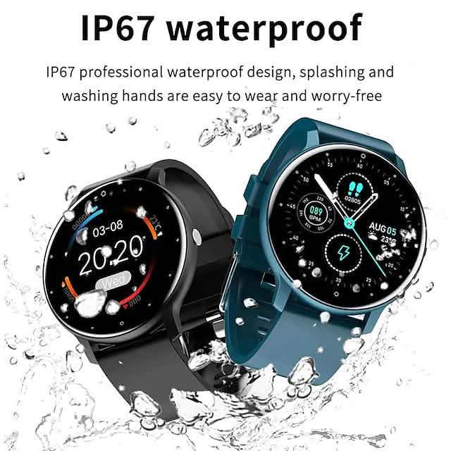 Zl02 Smartwatch 1,28 Zoll Smartwatch Fitness-Laufuhr