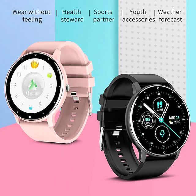 Zl02 Smartwatch 1,28 Zoll Smartwatch Fitness-Laufuhr