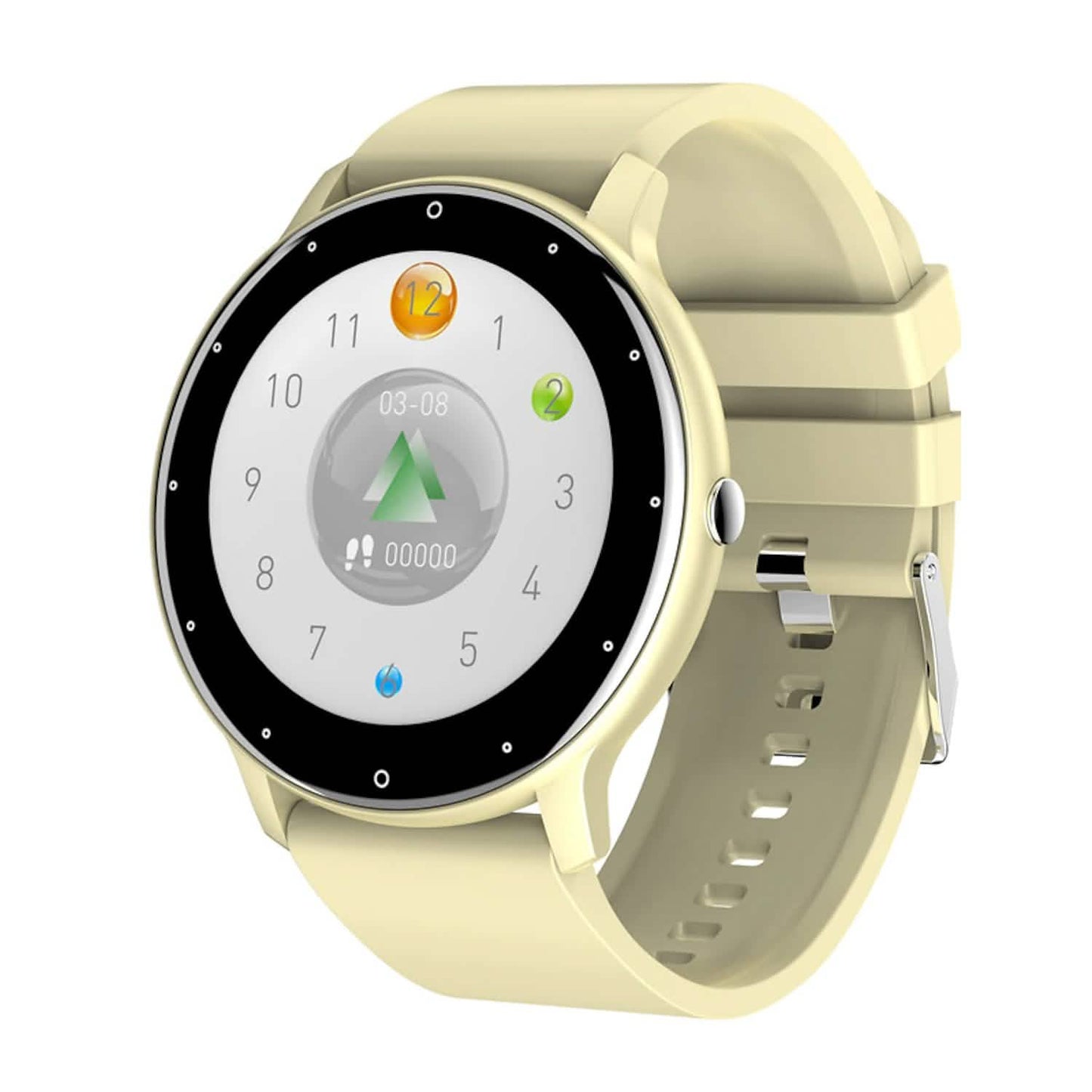 Zl02 Smartwatch 1,28 Zoll Smartwatch Fitness-Laufuhr