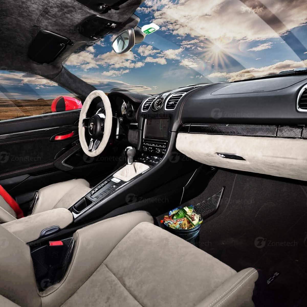 Zone Tech Universal Tragbarer Mülleimer für das Auto