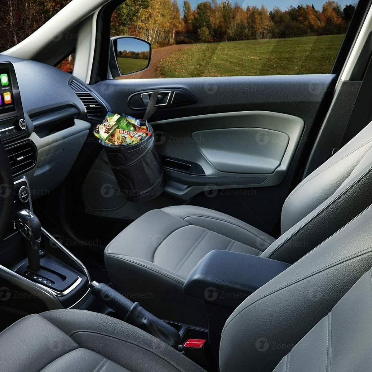 Zone Tech Universal Tragbarer Mülleimer für das Auto