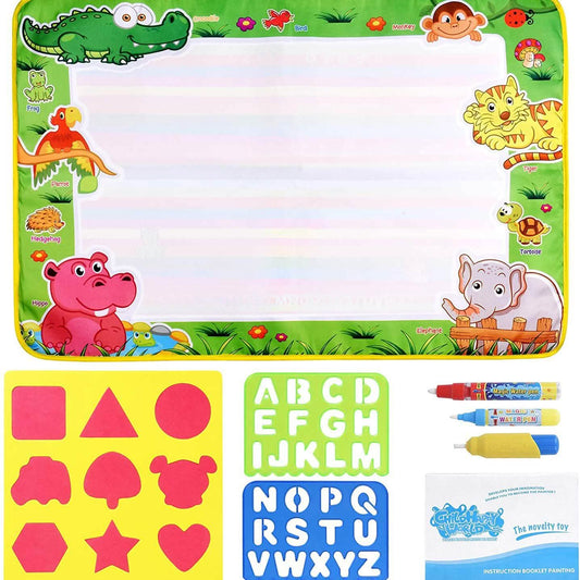Zutan Large Aqua Doodle Matte Wasserzeichen-Malmatte