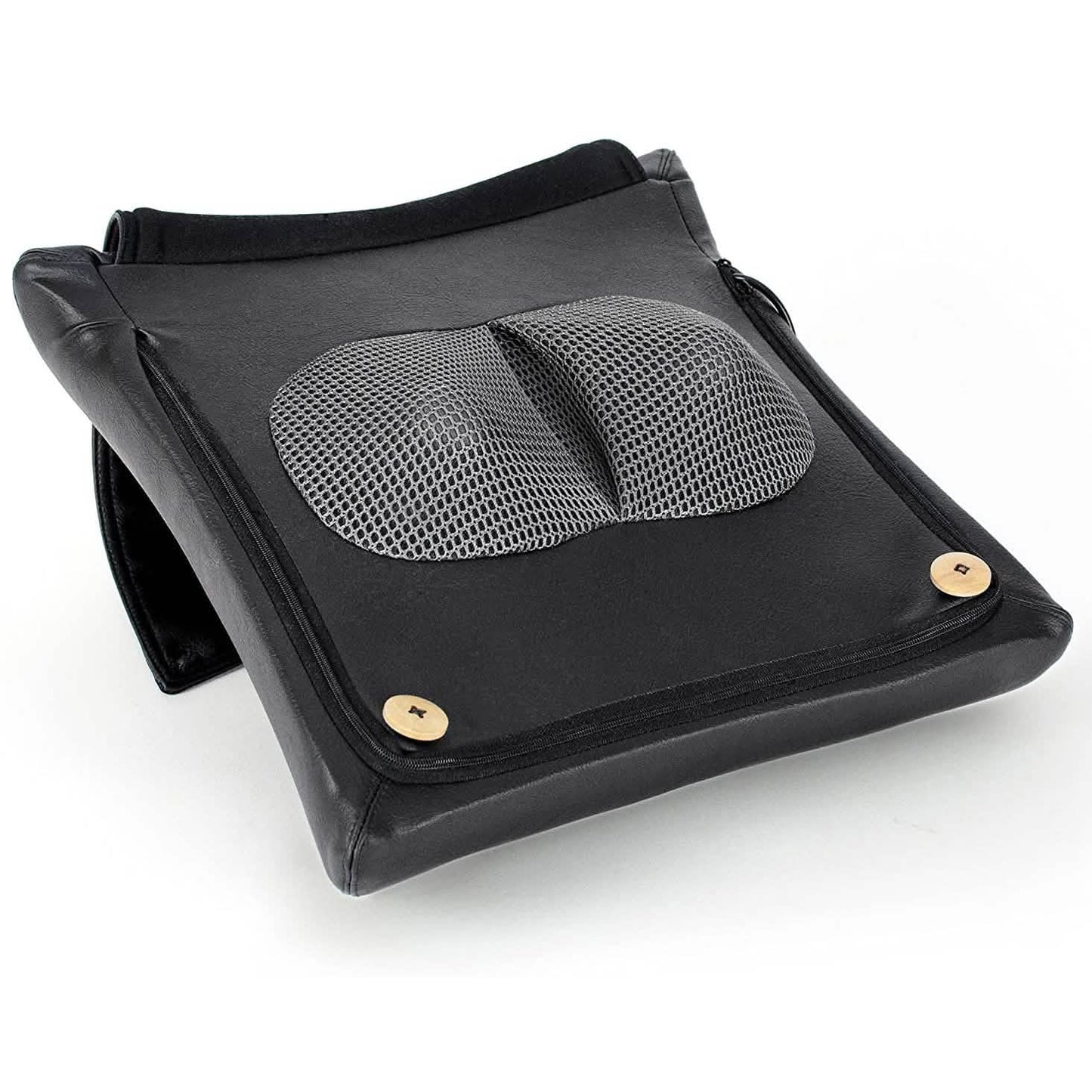 Zyllion ZMA-20 Luxuriöses Shiatsu V-Feder Massagekissen mit Heizfunktion